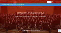 Desktop Screenshot of omahasymphonicchorus.org